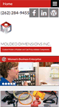 Mobile Screenshot of moldeddimensions.com